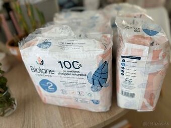Plienky Biolane 2 - 5x + Baby Charm 2 - 1x ( + bonus)