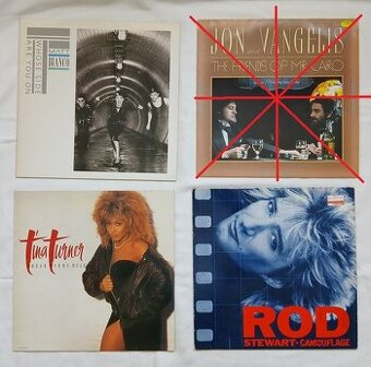 LP/Vinyl original records, predám.