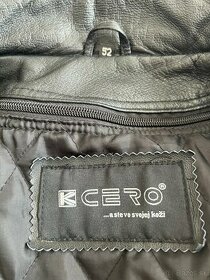 Pánska kožená bunda K-CERO - 1
