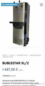 Predám vyčapne zariadenie BUBLESTAR XL/2