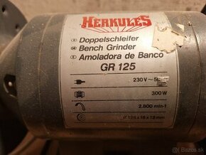 2-kotúčová brúska Herkules