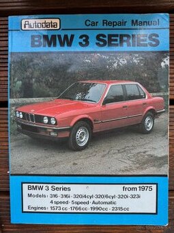 BMW E30 originální montážní manualy servisní příručky