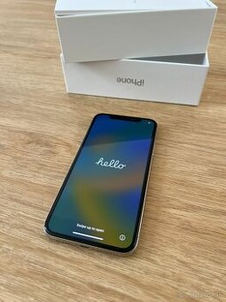 iPhone X 64GB White - nova bateria