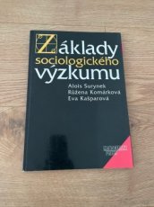 Zaklady sociologickeho vyskumu