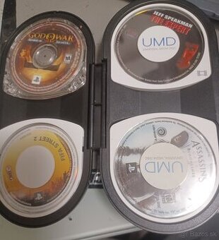 Predam 3x PSP hry + film + original obal PSP