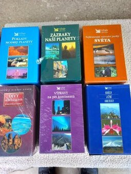 nové zabalené VHS kazety