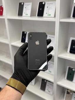 ZÁRUKA 1 ROK / Apple iPhone X 64GB Space Gray, 100%