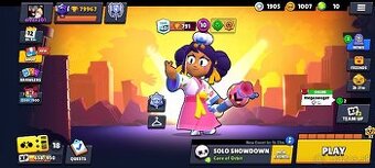 Brawl Stars účet 80 tisíc poháru
