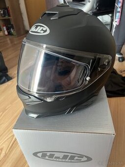 Prilba na motorku HJC I71 Solid semi flat black M