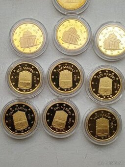 Vzácne 10 centy San Marino Proof