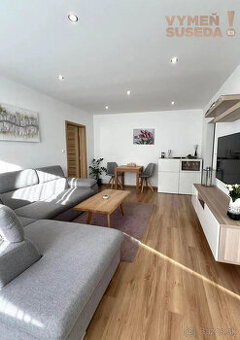 VYMEŇ SUSEDA – VÝNIMOČNÝ 2 IZB. ZARIADENÝ BYT S BALKÓNOM A 