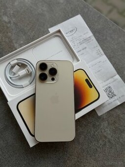iPhone 14 pro, gold, 128gb - 1