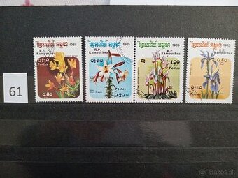 Poštové známky č.490 - ÁZIA IV. - 20 ks sérií