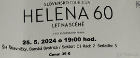 Helena Vondráčková,HELENA 60, Banska Bystrica 25.5.2024 - 1