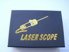 Laserový zameriavač LaserSco Profi červený na 11mm sada mont