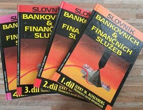 4 knihy: Slovník bankovních a finančních služeb 1-4