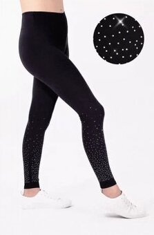 LELOSI elegantné legíny s kryštálmi Shine