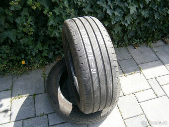 Predám 2x letné pneu Goodyear 205/55 R16 91VXL
