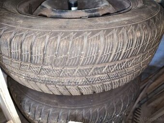 Predám 4ks zimných pneu Peugeot 307