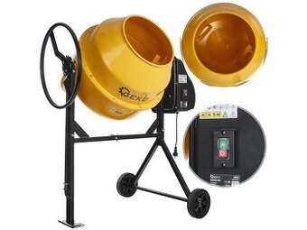 predám miešačku na betón 120l, 550w nová