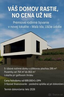 Moderné bÿvanie s hodnotou, ktorá rastie - Malá Ida