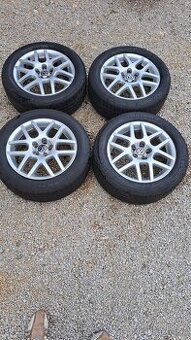 Original VW elektrony značka BBS 5x100 R16 ,205/55R16