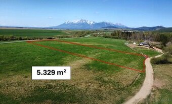 Podhorany – 5.329 m2 ORNÁ PÔDA v podiele 1/1 – Predaj