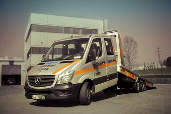 Mercedes-Benz Sprinter odtahovka zalamovací 2014, 3,0 diesel