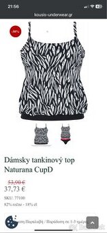 Tankinový top XXL - 1