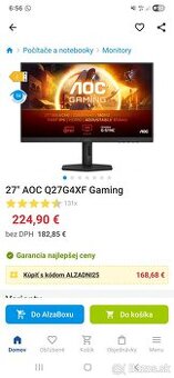27" AOC Q27G4XF Gaming