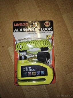 Zamok s alarmom na motorku