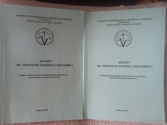 Skriptá, knihy - veterinárna medicína