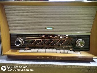 Elektronkové rádio KAPSCH Mondial 3D- rok výr.1960