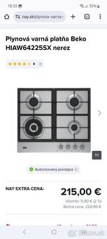 Plynova varná platňa