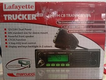 Vysielačka TRUCKER plus AM/FM CB