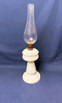 Stara stolná petrolejová lampa s cylindrom V48cm