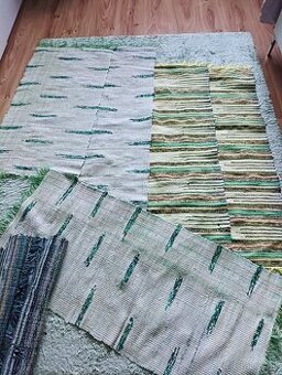 Tkané koberce 5 kusov