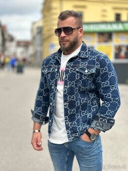 Luxusná riflova košeľa Gucci