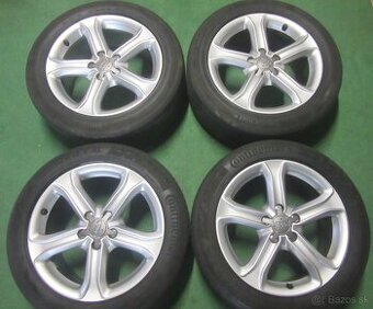 R17 letná sada AUDI A4 B8 rozteč 5x112 225/50R17 CONTINENTAL