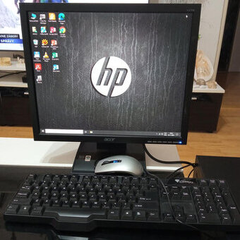 HP Compaq 8200 Elite Minitower + monitor + klávesnica a myš