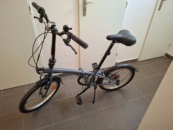 Skladací bicykel Oxylane Decathlon