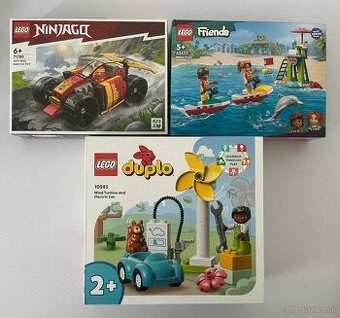 3x Nove nerozbalene Lego