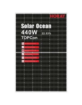 Fotovoltaicky panel Horay 440Wp BIFACIAL TOPCON N-TYPE