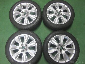 R16 Zimná sada ŠKODA FABIA rozteč 5x100 195/50R16 BRIDGESTON