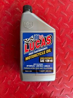 LUCAS 10W40 SEMI SYNTHETIC MOTOR OIL - 6KS