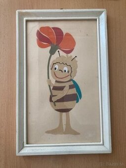 retro obraz vcielka maja - 1
