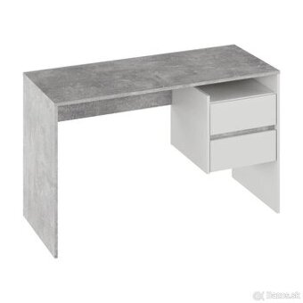 Pisací stôl beton/biela kupovany 7/2024
