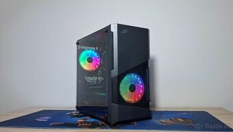 Herný pc 6jadro RYZEN 5 5500/512gb NVME/GTX1070 8GB