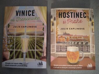 Julie Caplinová Hostinec v Prahe a Vinice vo Francúzsku