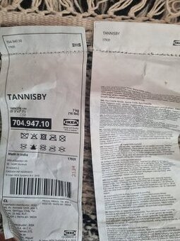 Ikea nový koberec Tannisby